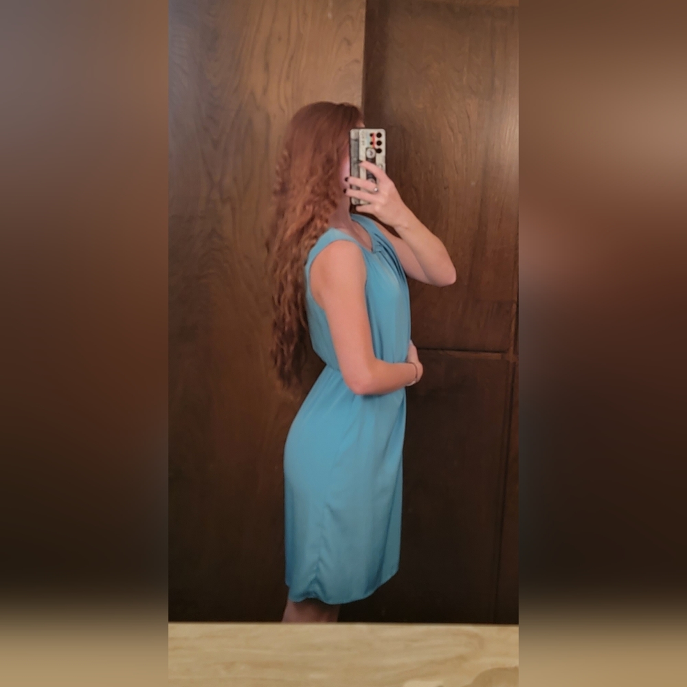 MEDIUM, BABY BLUE DRESS
